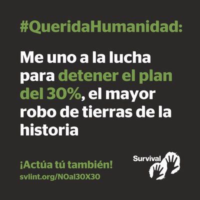 Proyecto Gran Simio se une a la campaña de Survival "Día de la Diversidad Humana"